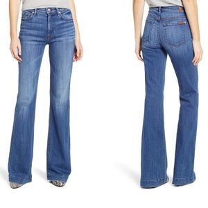 Classic Blue Flare Jeans